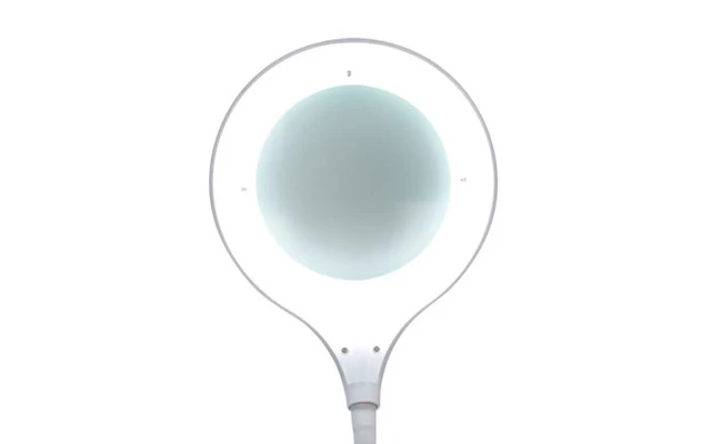 Lámpara LED con lupa - Intensidad de luz regulable - 3 dioptrías - 60 LEDs - Color blanco
