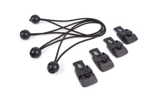 JUEGO DE CABLES Y CLIPS PARA LONA - 8 uds.