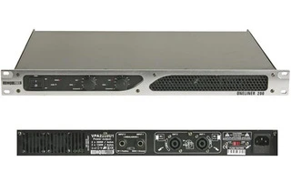 AMPLIFICADOR DE POTENCIA PROFESIONAL - UNIDAD SENCILLA - 2 x 200