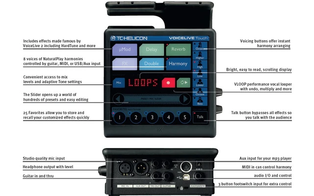 TC-Helicon VoiceLive Touch