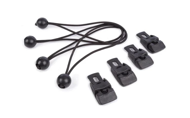 JUEGO DE CABLES Y CLIPS PARA LONA - 8 uds.