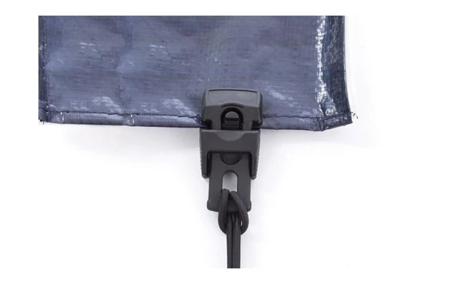 JUEGO DE CABLES Y CLIPS PARA LONA - 8 uds.