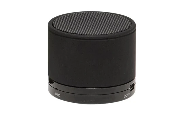 BTS-21BLACK - ALTAVOZ BLUETOOTH CON BATERÍA RECARGABLE - COLOR NEGRO