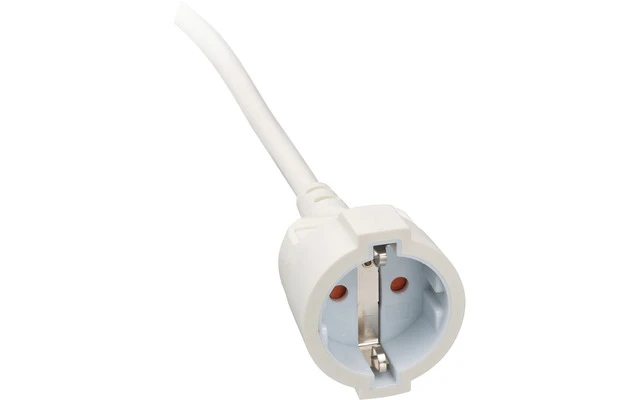 Cable de Extensión de Alimentación 3 m H05VV-F 3G1.5 IP20 Blanco - Brennenstuhl 1168980230