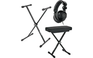 Quik Lok - Soporte teclado + sillin y auriculares