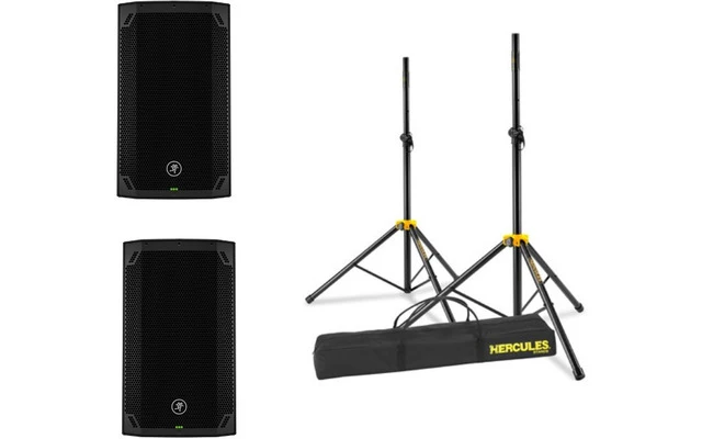 Pack Pareja Mackie Thump 12v4 con trípode