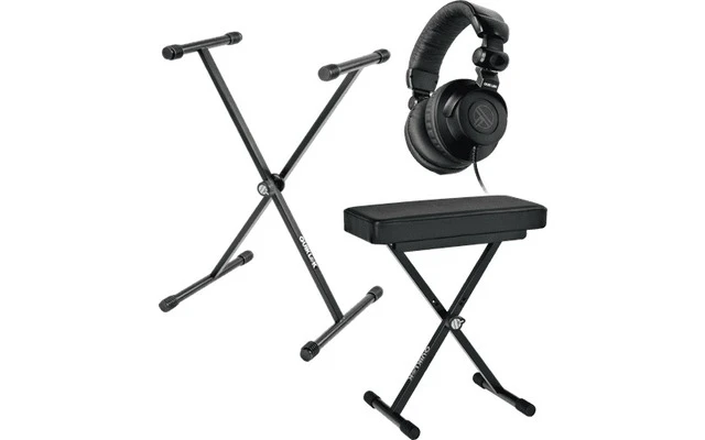 Quik Lok - Soporte teclado + sillin y auriculares