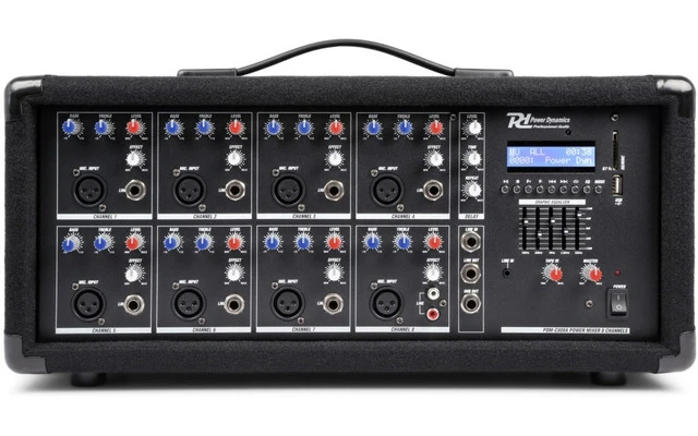 Power Dynamics PDM-C805A Mezclador 8 canales con amplificador
