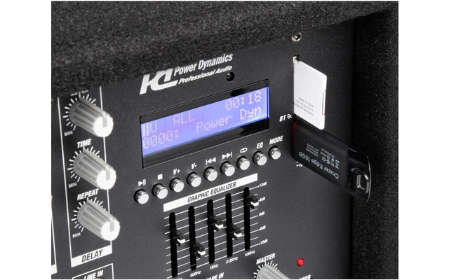 Power Dynamics PDM-C805A Mezclador 8 canales con amplificador