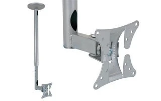 SOPORTE PARA MONTAJE AL TECHO 10"-30" / 25-75cm