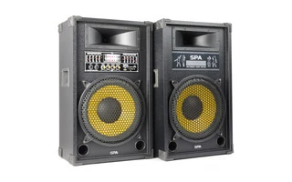 SkyTec SPA1200Y Sistema Altavoces Activo 12" karaoke SD/USB/MP3