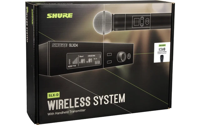 Shure SLXD 24E/KSM8B K59