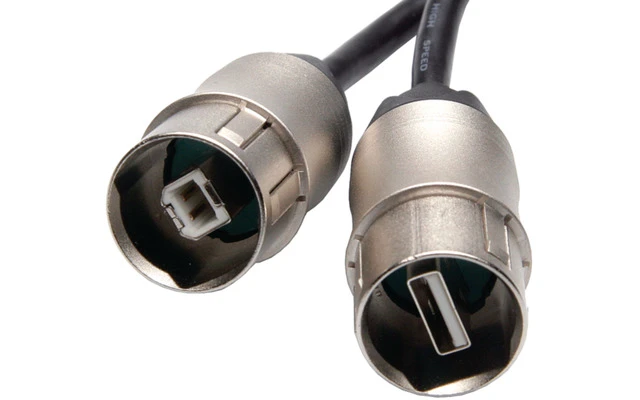 Cable assembly USB A - USB B 1 m - Neutrik NKUSB-1