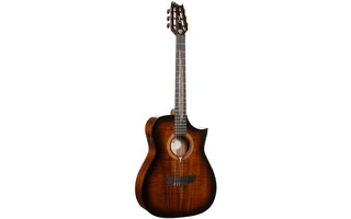 Cort Guitars Luxe Nylon II Bkb W/Case