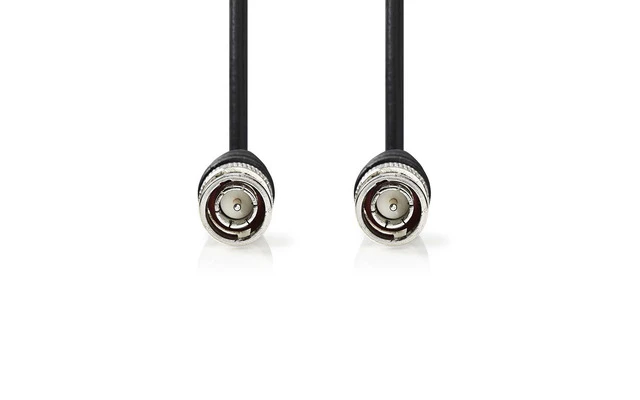 Cable de Vídeo BNC - BNC Macho - BNC Macho - 5,0 m - Negro - Nedis CVGP01000BK50