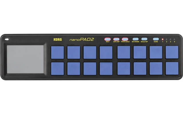 Korg NanoPad 2 BL/YL - Negro / Azul