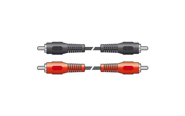 2 x Macho RCA - 2 x Macho RCA, 1.2m