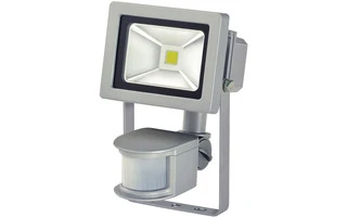 Foco LED COB de 10 W con sensor PIR y grado de protección IP44 - Brennenstuhl 1171250122