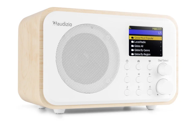Audizio Venice WIFI Internet Radio with Battery White