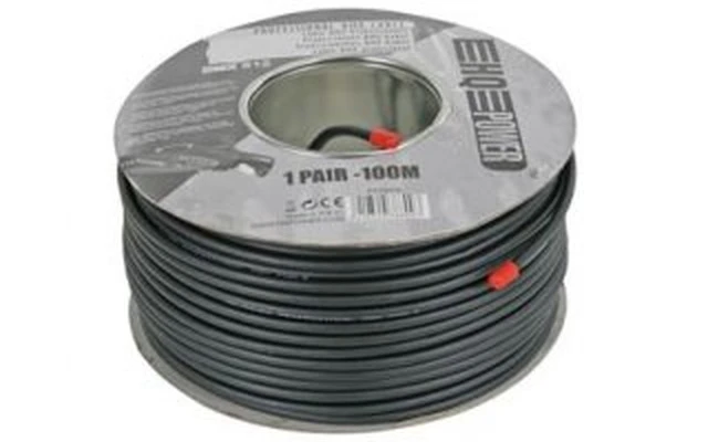 Cable DMX profesional con blindaje doble - 1 par -  100m