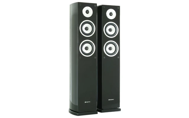 SHFT50B Conjunto Torre 2 x5" negro piano