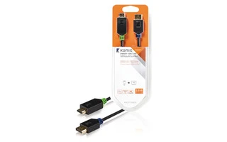 Cable DisplayPort - HDMI™ de DisplayPort macho a Conector HDMI™ de 2,00 m en gris