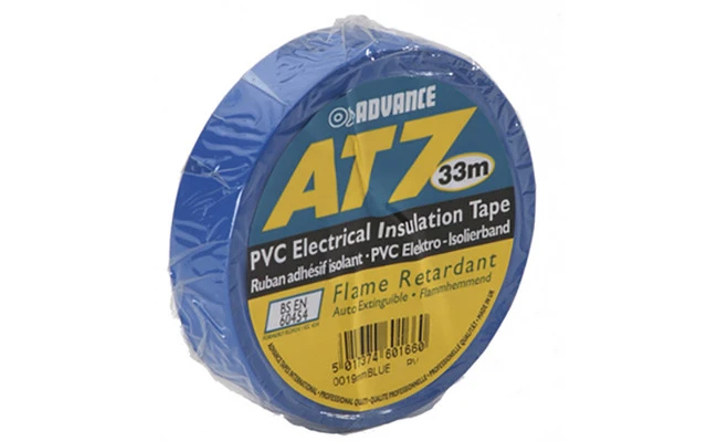 Advance Tapes 5808 BLU Cinta aislante PVC azul 19 mm x 33m