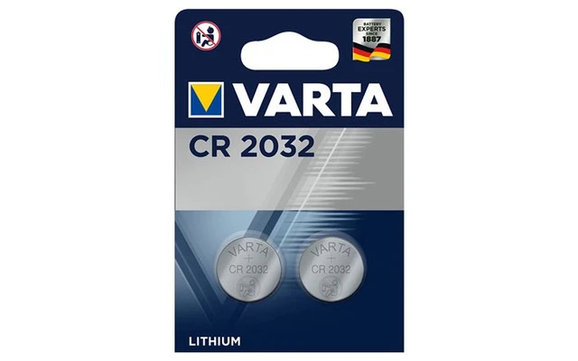 Varta CR2032-2 Lithium 3.0V-230mAh 6032.101.402 (2pc/bl)