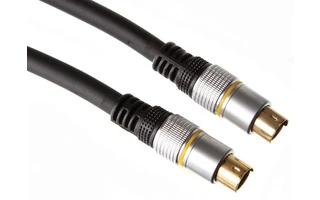 Conector S-VHS macho a conector S-VHS macho / profesional / 2.5m
