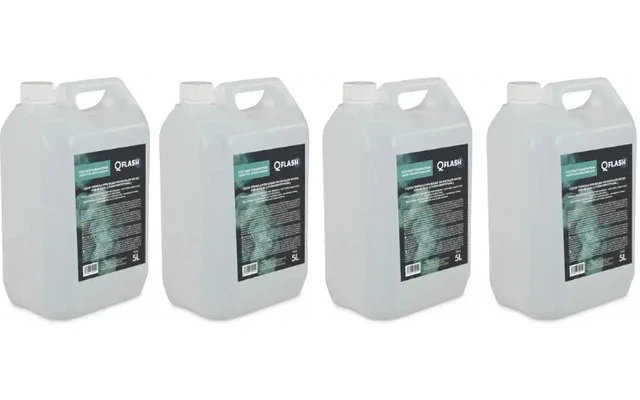 4x QFlash Líquido humo CO2 Disipación rápida 5 litros
