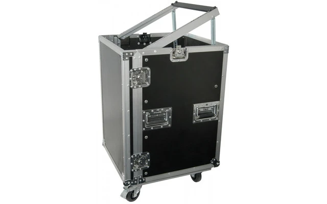 Power Dynamics PD-F16U8 Caja rack 19' con ruedas 16U