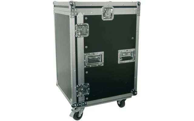 Power Dynamics PD-F16U8 Caja rack 19' con ruedas 16U