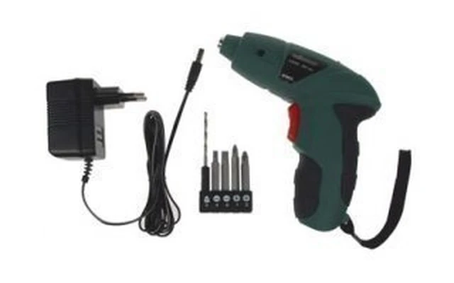 Destornillador en miniatura 4.8v recargable con 6 accesorios