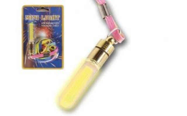 MINILÁMPARA LED AMARILLA INTERMITENTE CON LLAVERO - LF5Y