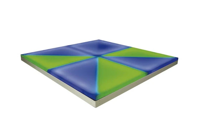 Pista de baile con LEDs RGB - 8 Secciones - DMX - 1m²
