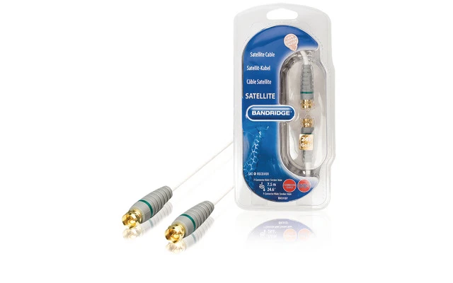 Cable de Satélite 7.5 m - Bandridge BVL9107