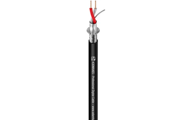 Adam Hall Cables K3 DMXAES Cable AES/EBU y DMX 110 Ohmios Digital negro