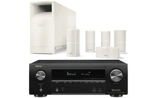 Denon AVR-X1600 + Bose AcoustiMass 10 Blanco