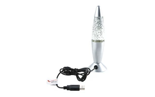 Lámpara de purpurina USB