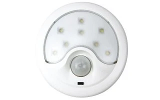 Detector de movimientos con iluminación led