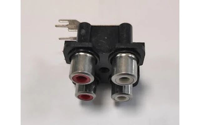 Conector RCA - 4 Polos - para soldar a placa circuito impreso
