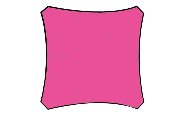 VELA DE SOMBRA CUADRADA - 3.6 x 3.6m, COLOR: FUCSIA
