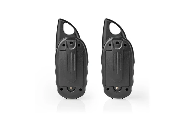 Walkie-Talkie - Alcance de 3 km - 1 Canal - PTT - 2 Unidades - Azul/Negro - Nedis WLTK0300BU