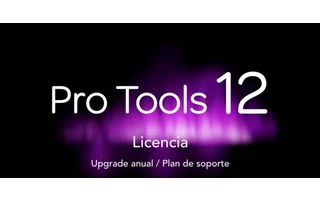 AVID Pro Tools 12 - 12 meses actualizaciones y soporte