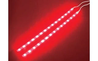 DOBLE CINTA AUTOADHESIVA CON LEDs ROJOS & UNIDAD DE CONTROL