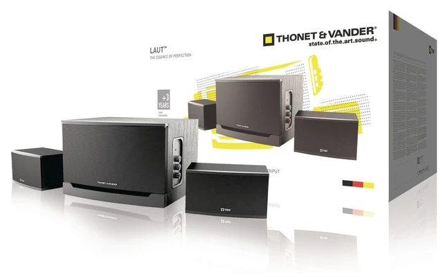 Laut Juego de altavoces 2.1 60W