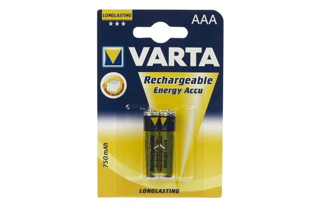 NiMH HR03 MICRO VARTA 56763.101.402 1.2V 1000mAh (2 uds./blister