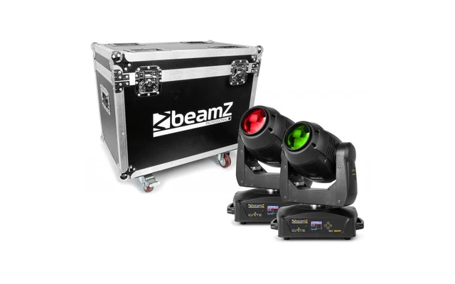 BeamZ IGNITE150B Cabeza Movil LED Beam 2pcs en Flightcase