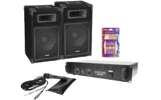 Pack DJ: Star 8B - 2 x Altavoces 8" - 180W RMS