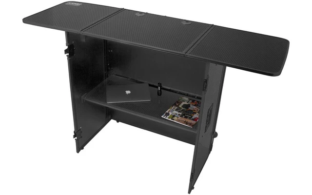 UDG Ultimate Fold Out DJ Table Black MK2 Plus - Ruedas